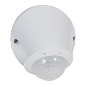 48943 IDEAL FOR PASSAGE AREAS PIR IP 41 WALL/SURFACE MOUNTING MOTION SENSOR,360? , 8MTR.