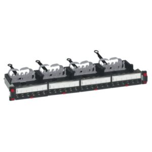 033772 FLAT PATCH PANEL 24 RJ45 CAT 6A - LEGRAND