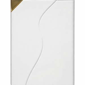 105 WE/GO 240 - BIM DOOR BELL 240 V WHITE/GOLDEN EDGE (MADE IN GERMANY) - KISTENMACHER
