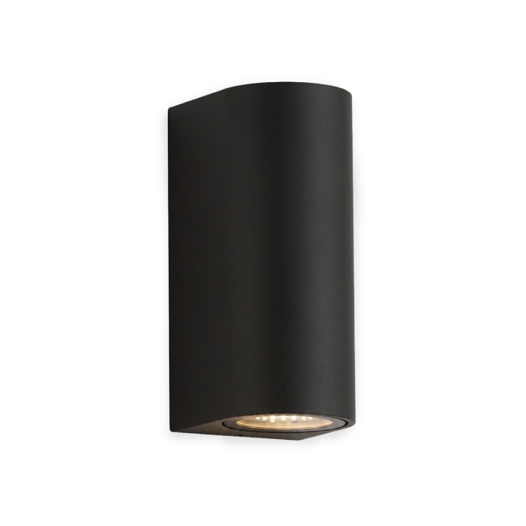 2x5W IP65 LED WALL LIGHT UP & DOWN SANAN SHIP 3000K ROUND