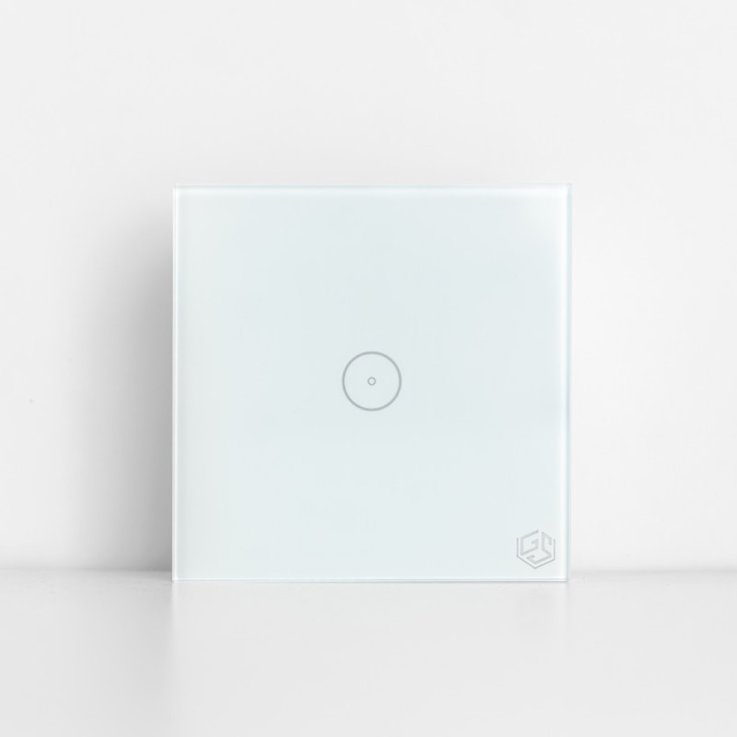1G WIFI SWITCH WITH NEUTRALPOWER:90V-250VAC SIZE:86*86MM(WHITE)