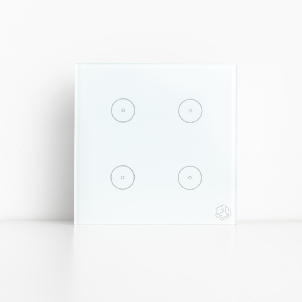 4G WIFI SWITCH WITH NEUTRALPOWER:90V-250VAC SIZE:86*86MM(WHITE)